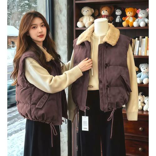 韩版秋冬宽松外套女装，版型怎么选显瘦？-图1