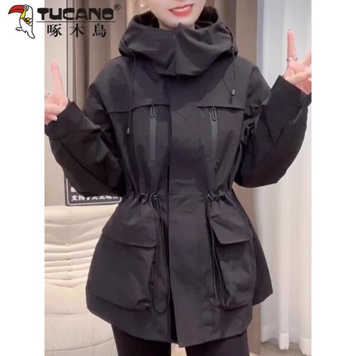 韩版秋冬宽松外套女装，版型怎么选显瘦？-图3