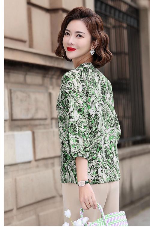 中年女装品牌夏装短袖-图2 中年女装品牌夏装短袖-图2