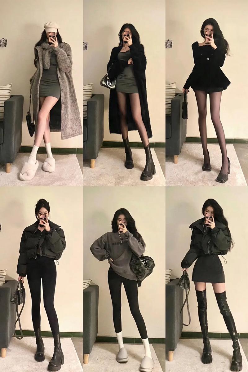 冬季潮流女装怎么搭才好看？-图1