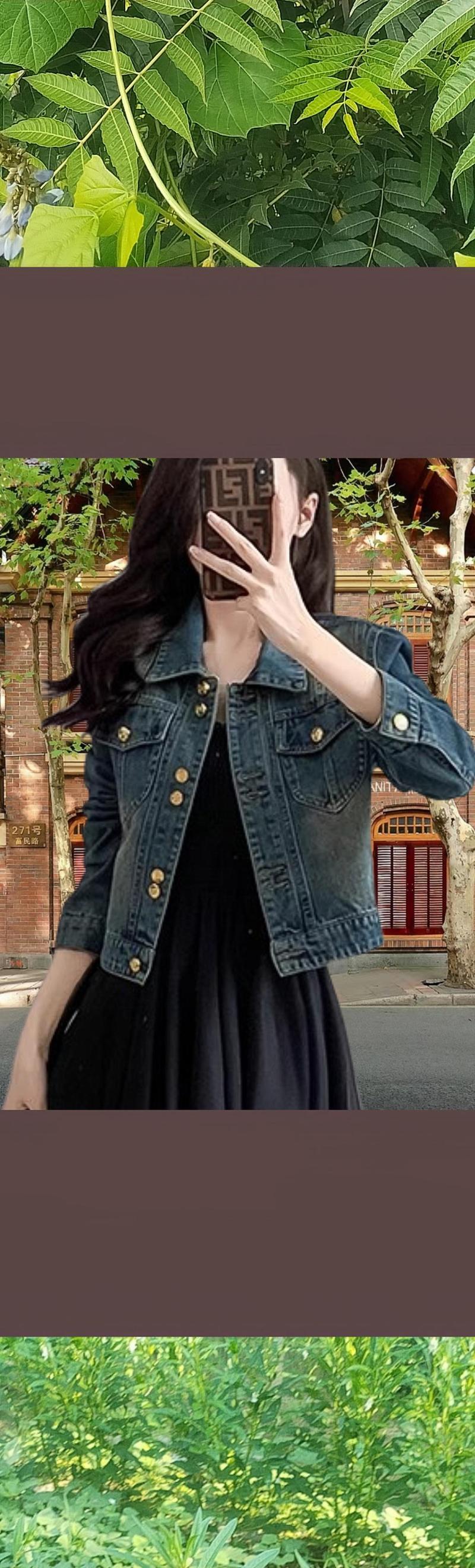 牛仔上衣外套怎么搭才时髦？-图1