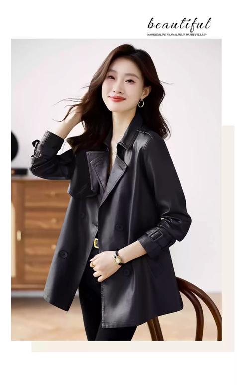 今春流行皮衣女装有哪些款式？-图1