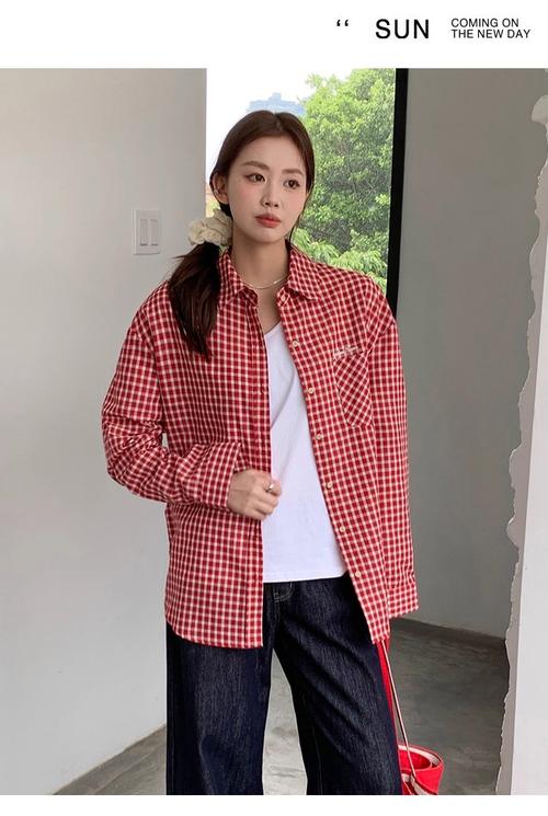 格子外套女装怎么选?-图3 格子外套女装怎么选?-图3