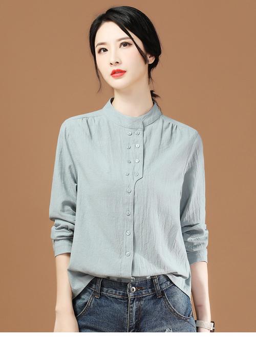 春季衬衫女装图片大全,选哪款更百搭?-图1 春季衬衫女装图片大全,选哪款更百搭?-图1