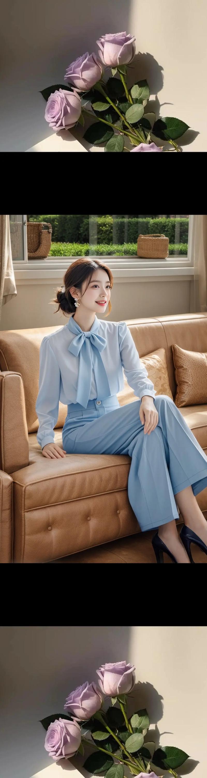 流行搭配女装图片大全，哪种风格更显瘦？-图3