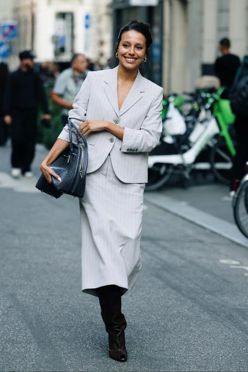 2025冬季女装街拍，如何穿出高级感？-图1