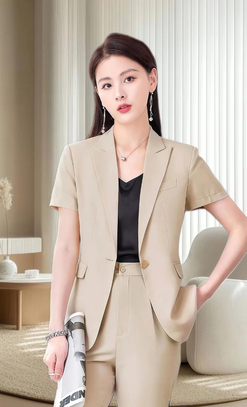 夏天西服女装怎么搭才好看?-图2 夏天西服女装怎么搭才好看?-图2