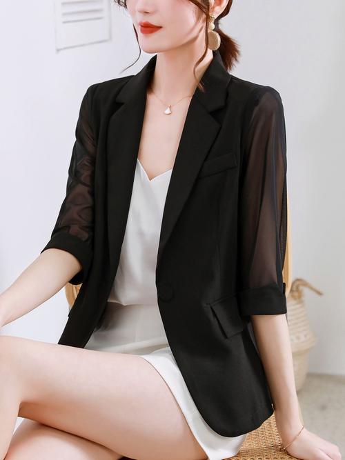 夏天西服女装怎么搭才好看?-图3 夏天西服女装怎么搭才好看?-图3