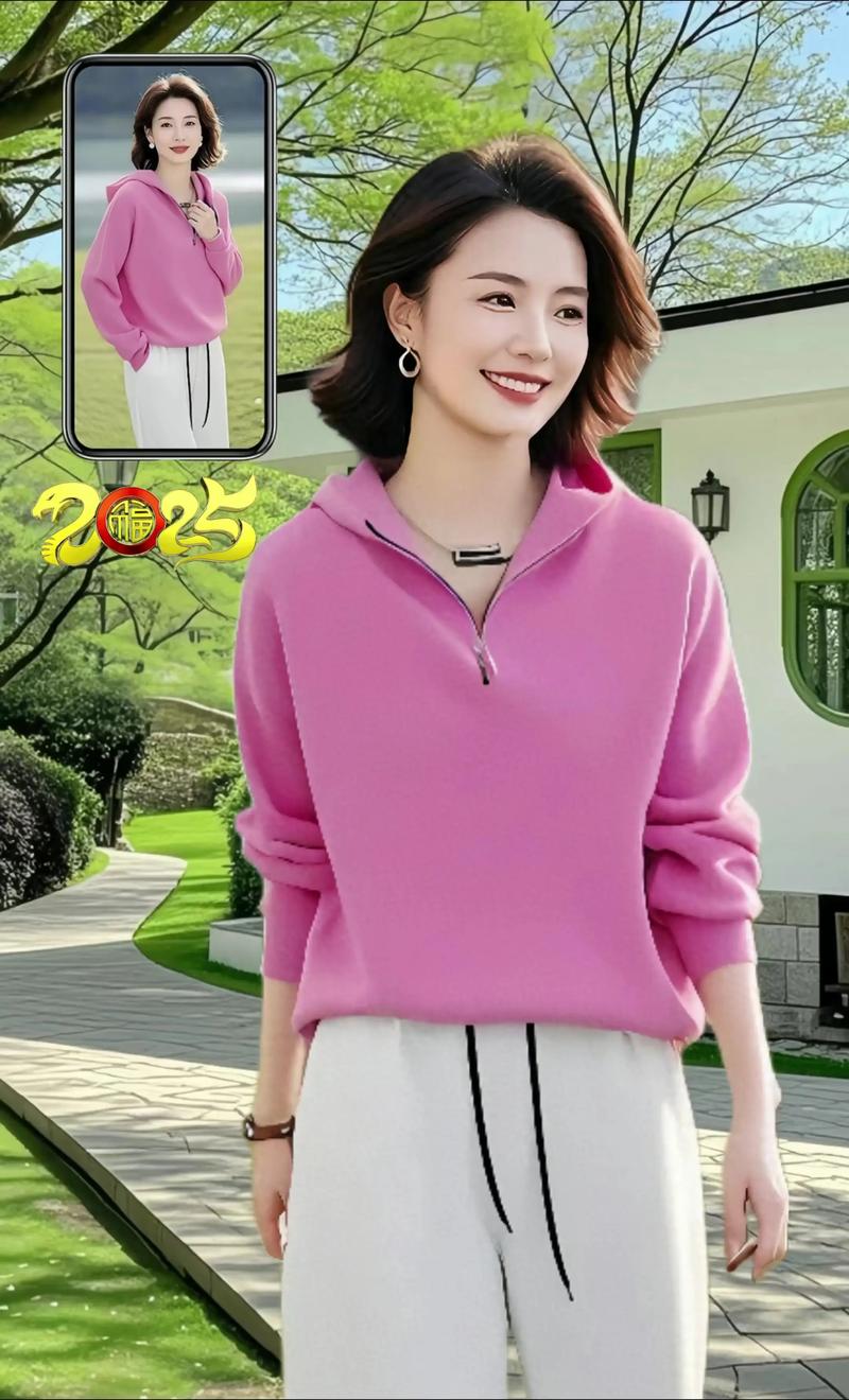 粉色夹克怎么搭才好看？-图2