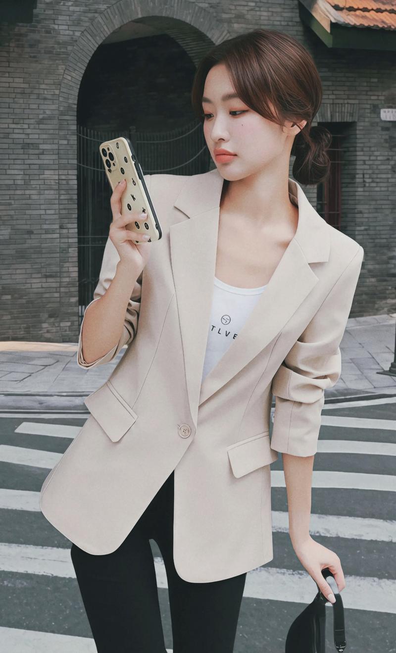 新款西装女装图片,风格搭配有何亮点?-图3 新款西装女装图片,风格搭配有何亮点?-图3