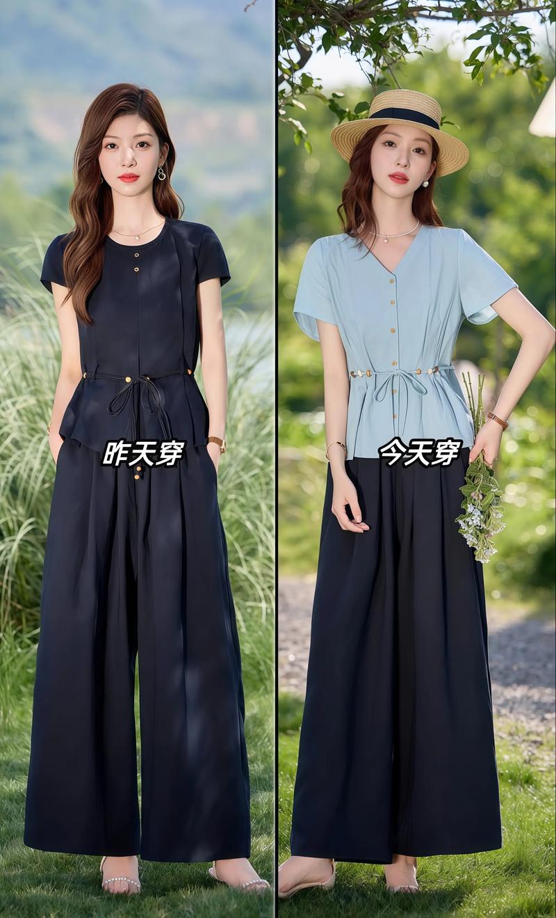 夏季潮流女装套装，哪种风格最吸睛？-图2