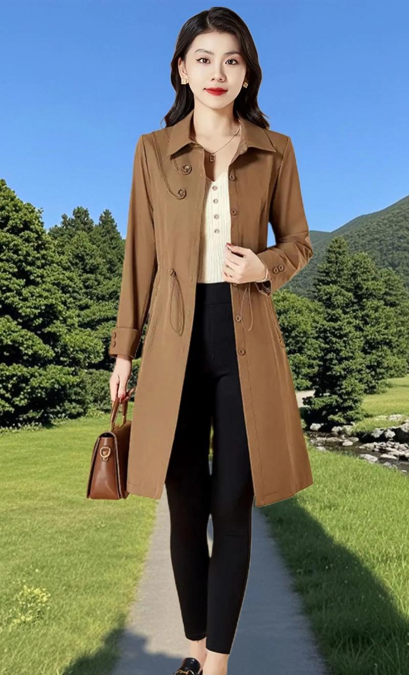 如何搭配出时尚感的大衣女装？-图2