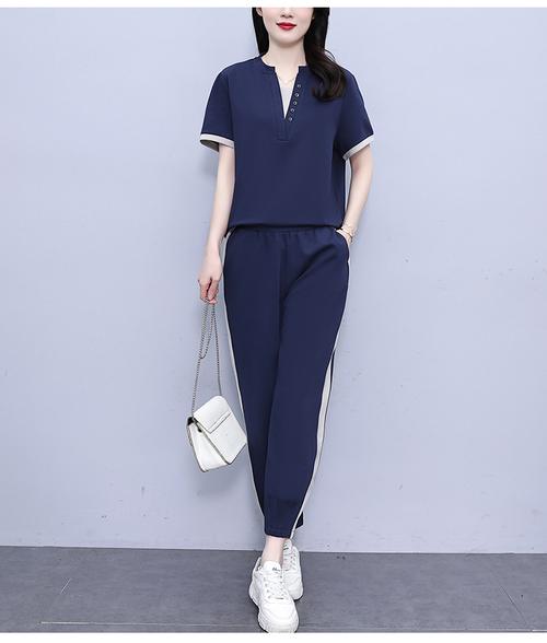 女装短袖品牌套装图片，哪种款式更显瘦？-图3