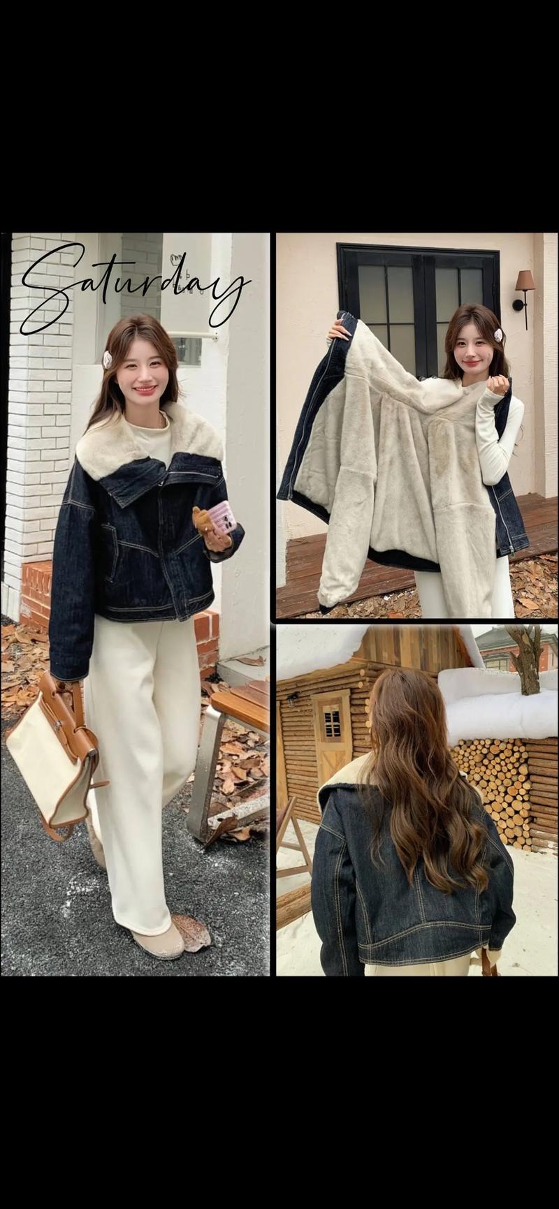 冬季牛仔外套怎么搭才显瘦时髦?-图1 冬季牛仔外套怎么搭才显瘦时髦?-图1