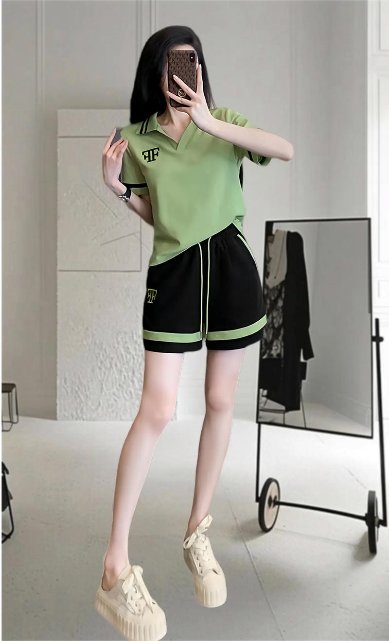 夏装短裤短袖套装怎么选显瘦?-图2 夏装短裤短袖套装怎么选显瘦?-图2