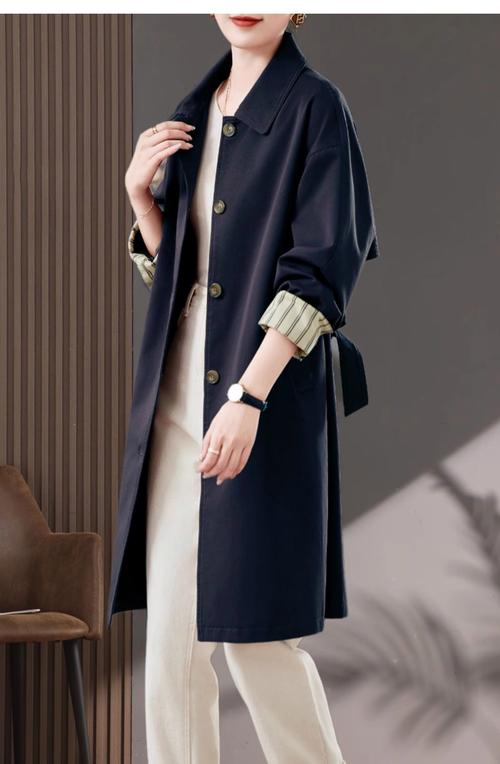 新款风衣女装外套图片有哪些？-图1