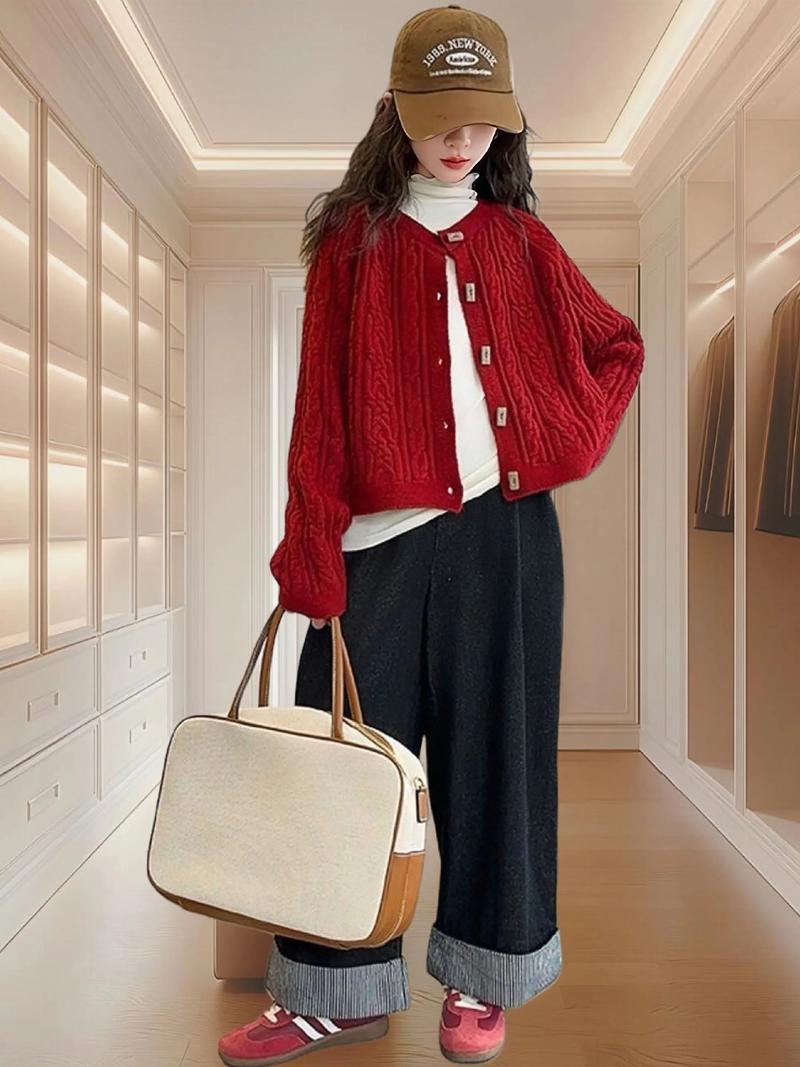 针织外套怎么搭才好看?-图1 针织外套怎么搭才好看?-图1