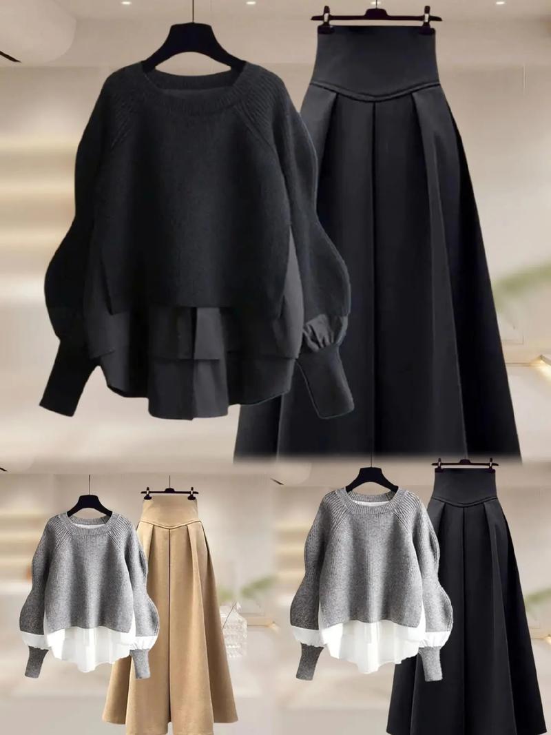 秋冬女装套装有哪些款式推荐？-图3