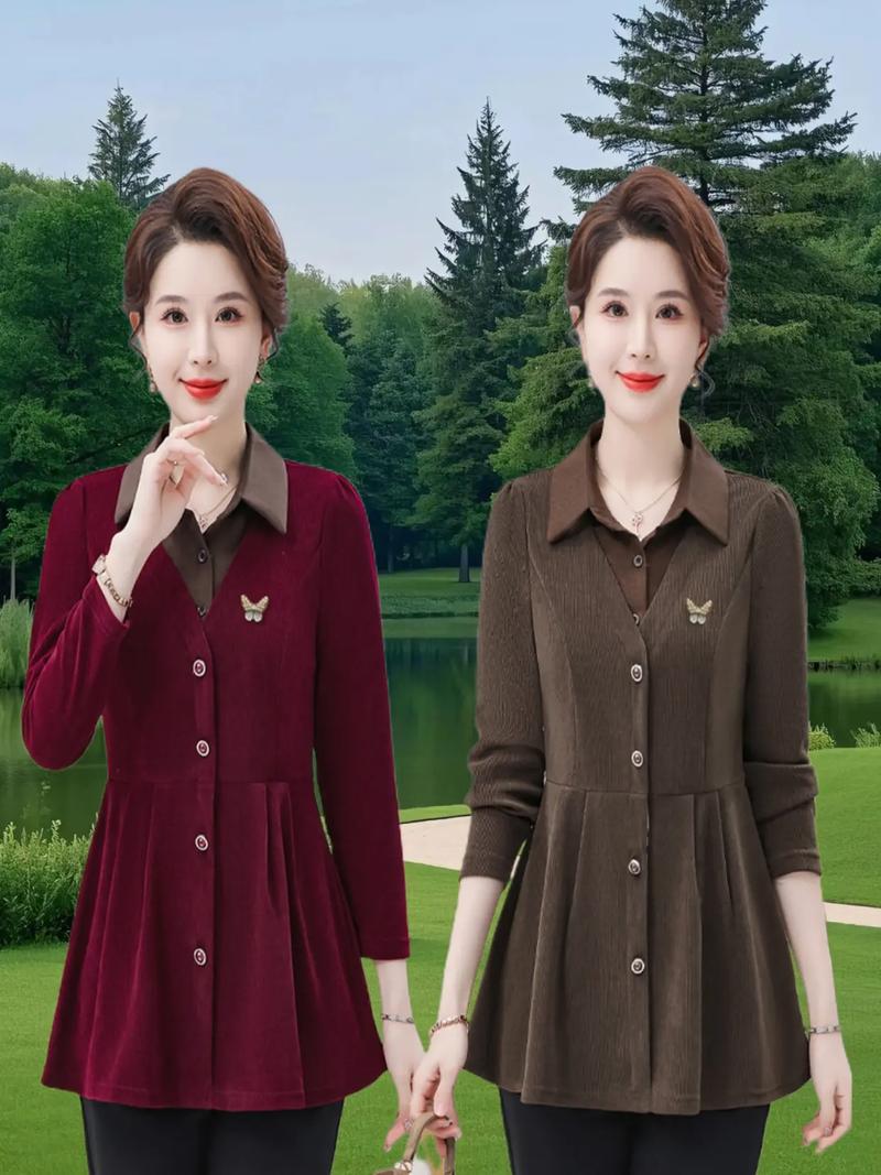 中年女装图片,如何挑选更显气质?-图2 中年女装图片,如何挑选更显气质?-图2