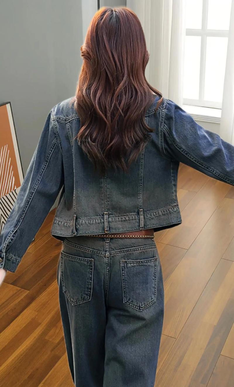 春季新款牛仔上衣，怎么搭才时髦？-图2