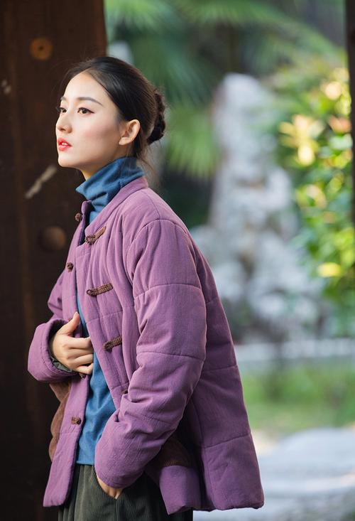 秋冬棉麻民族文艺女装-图2