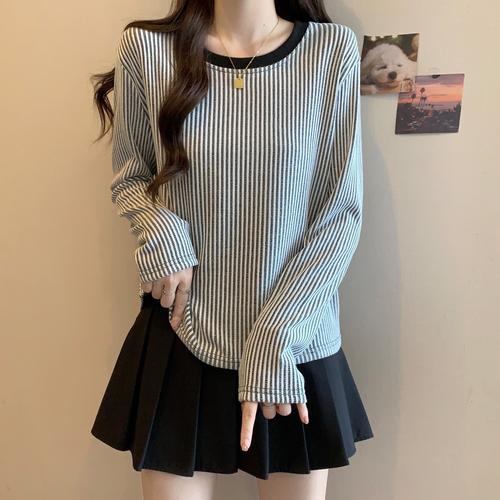 长袖T恤女装怎么搭好看？-图1