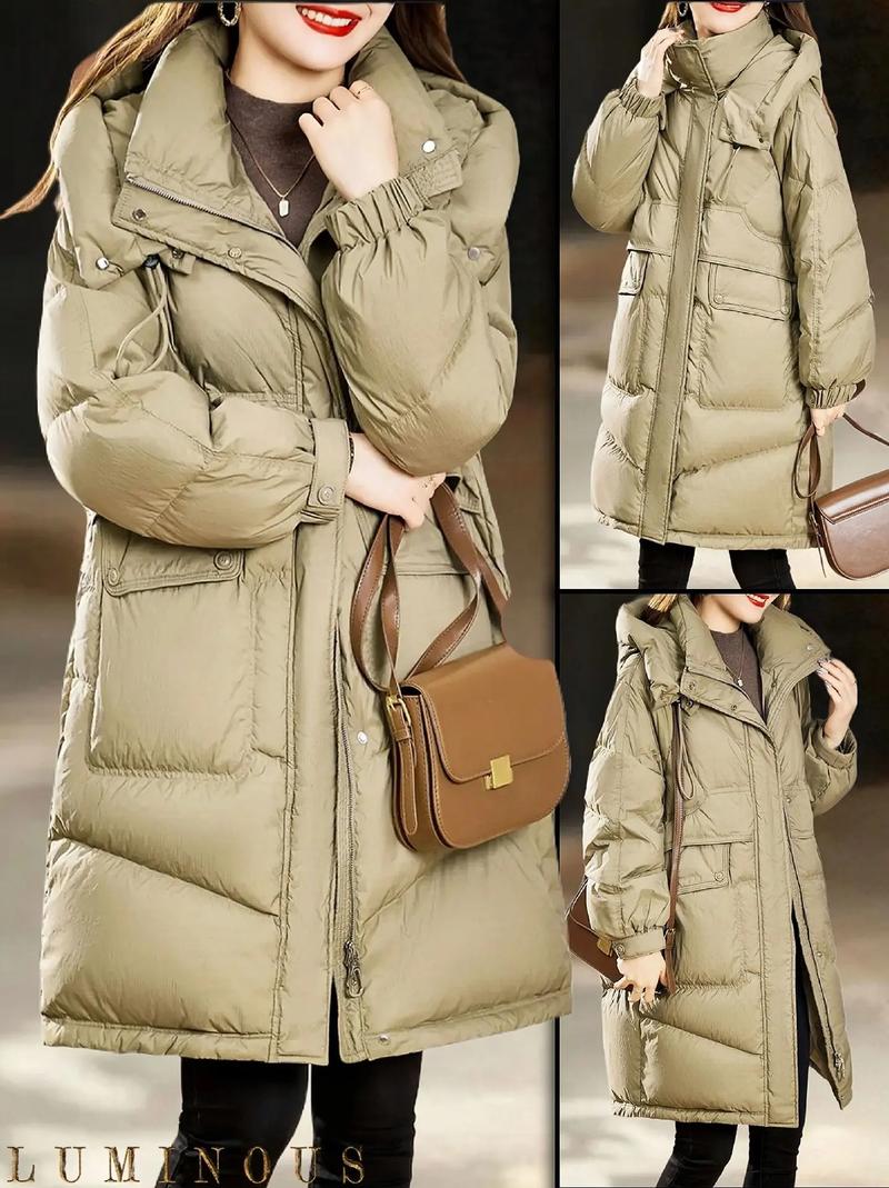 宽松冬衣外套女装，哪种款式更显瘦？-图3