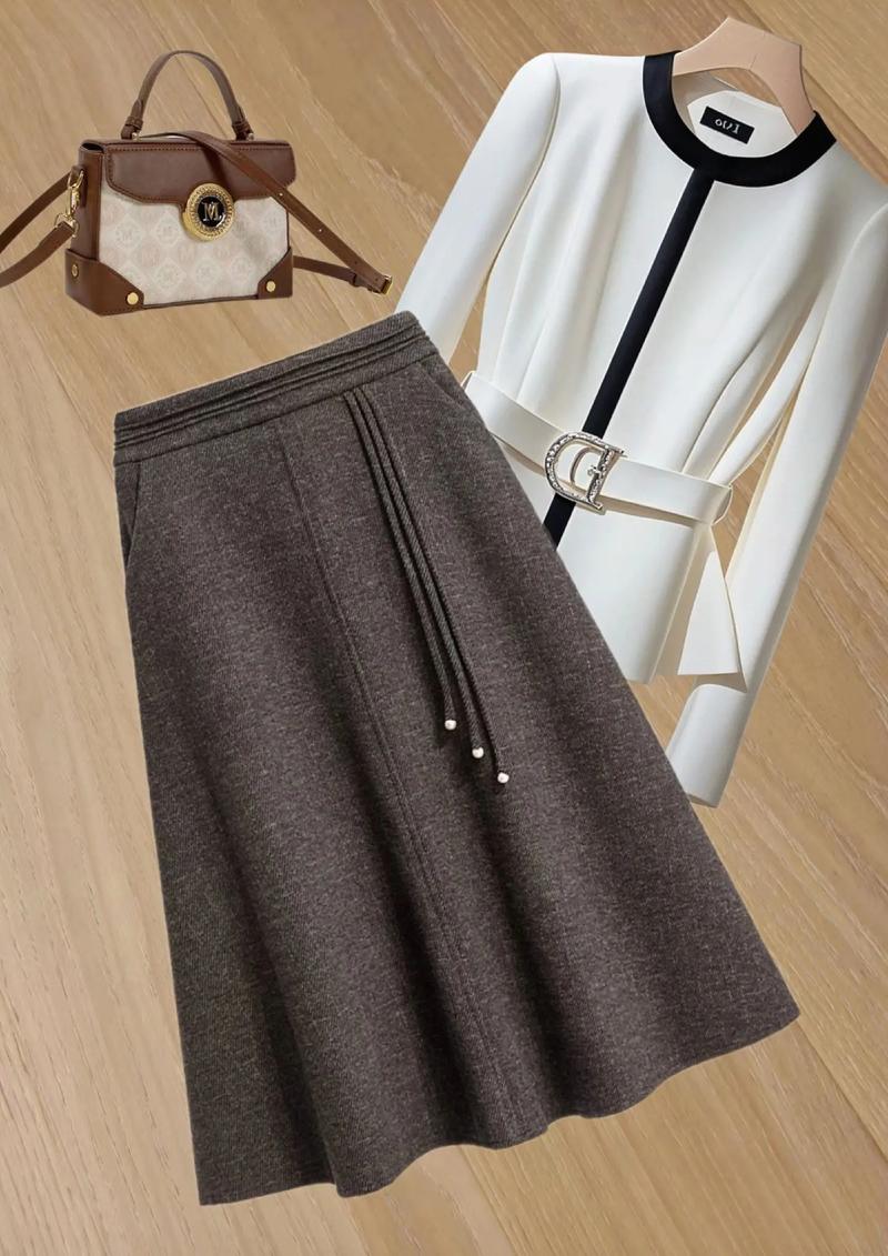 新款冬裙图片，怎么选才保暖又时髦？-图2