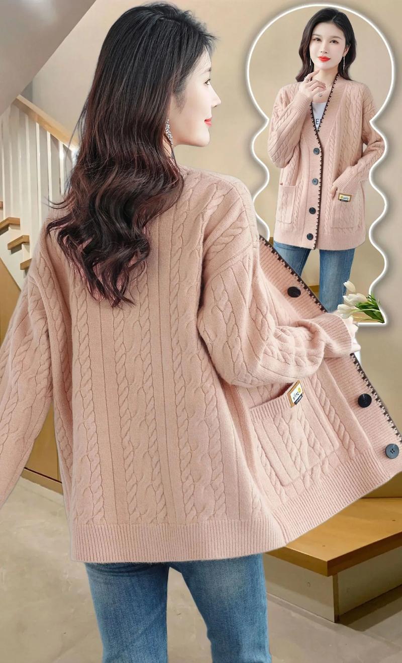 新款毛衣外套女装，搭配与选购指南？-图3