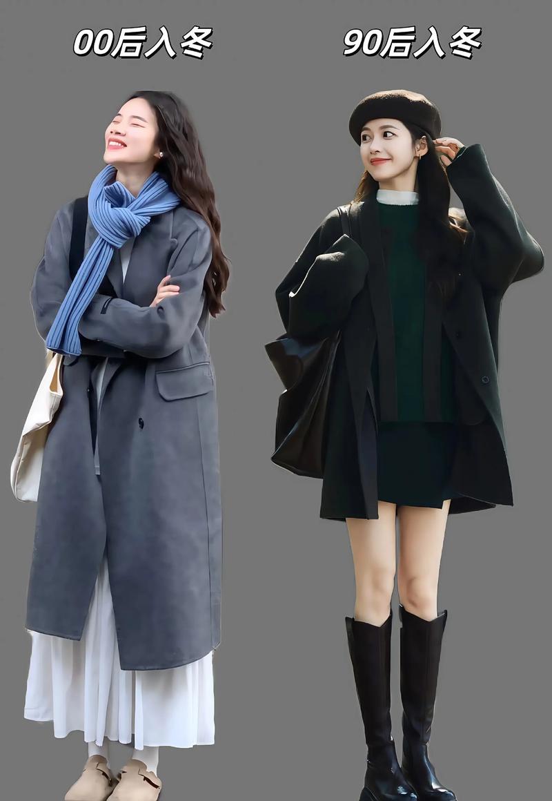 秋冬女装时尚搭配图，怎么搭才显瘦又时髦？-图1