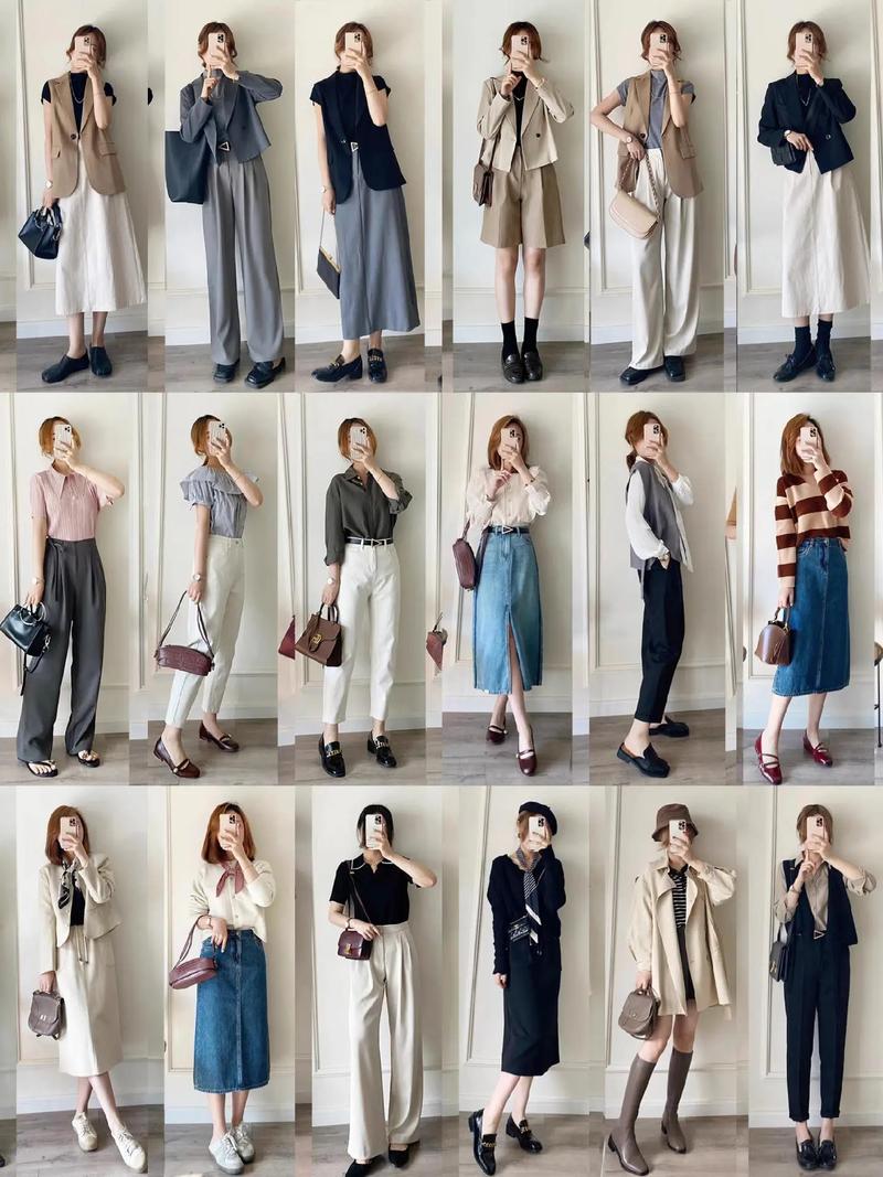 秋季女装搭配图，怎么搭才显瘦时髦？-图2