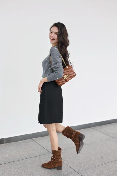 秋冬皮鞋怎么搭才好看？-图2