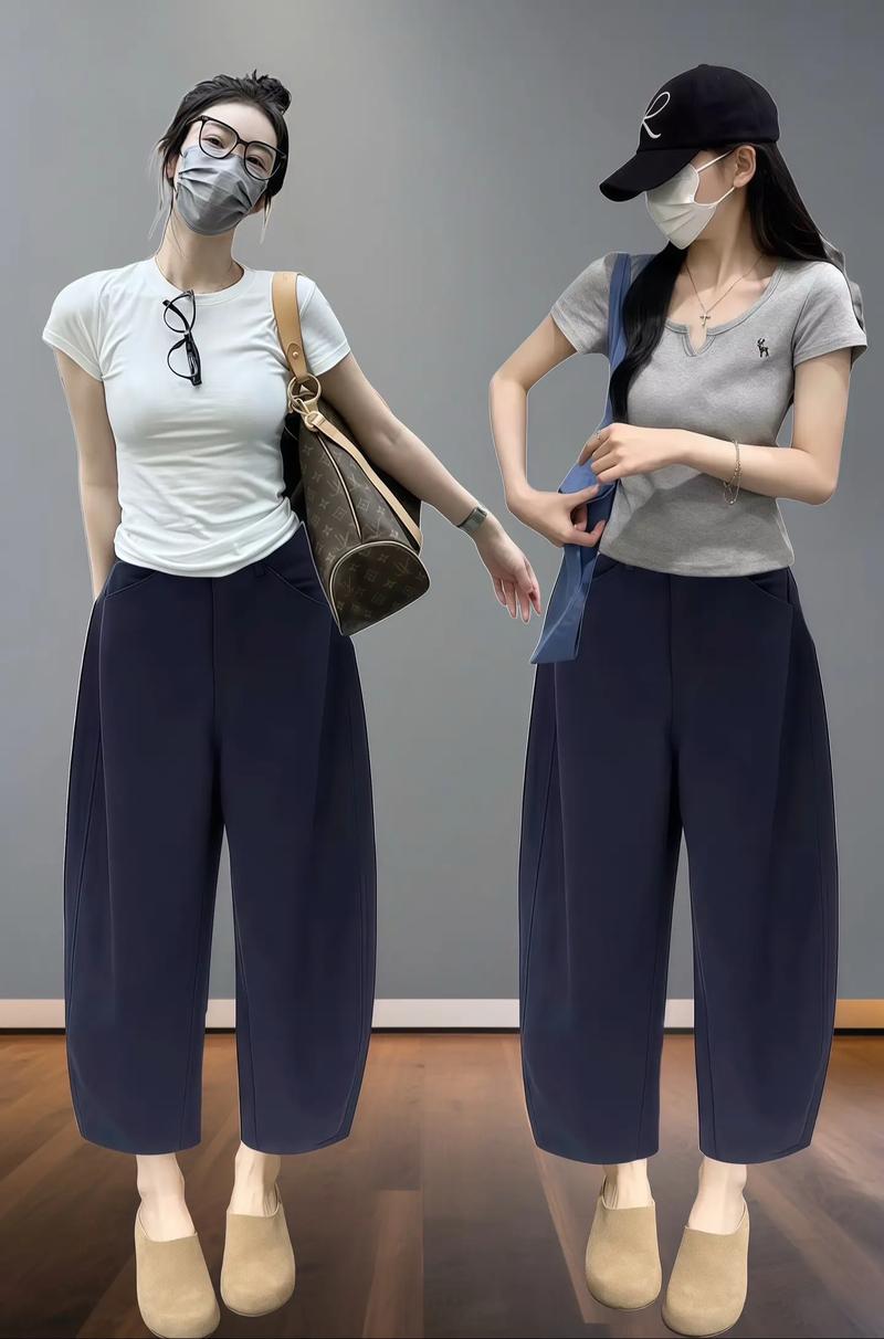 夏季女装裤子怎么搭才时髦？-图1