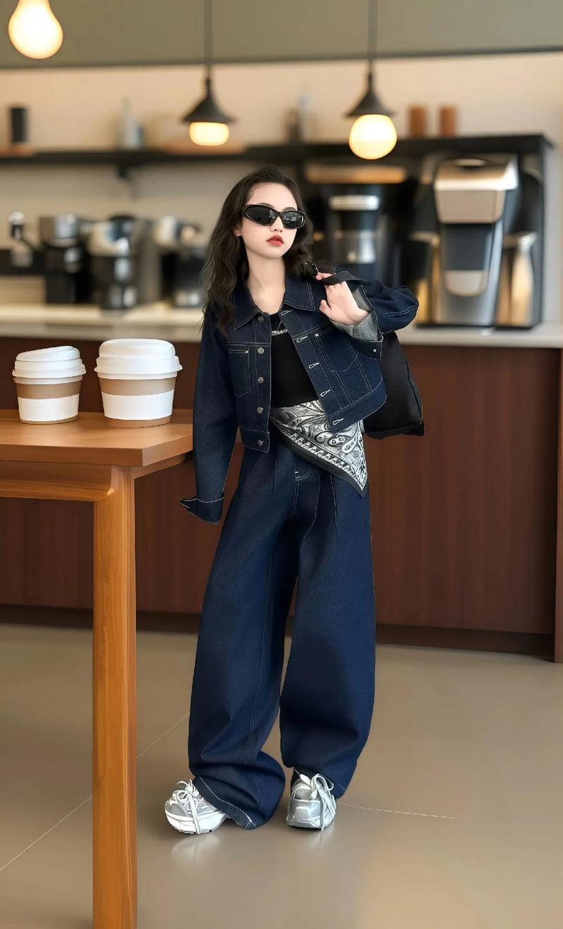 时尚牛仔女装图片大全有哪些款式？-图1