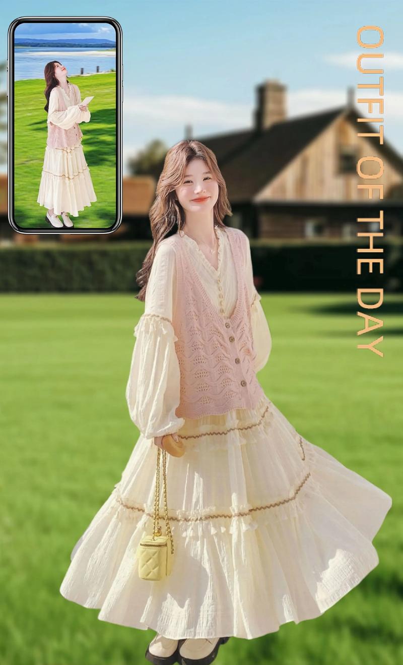 春装新款女裙，马甲设计怎么搭更出彩？-图3