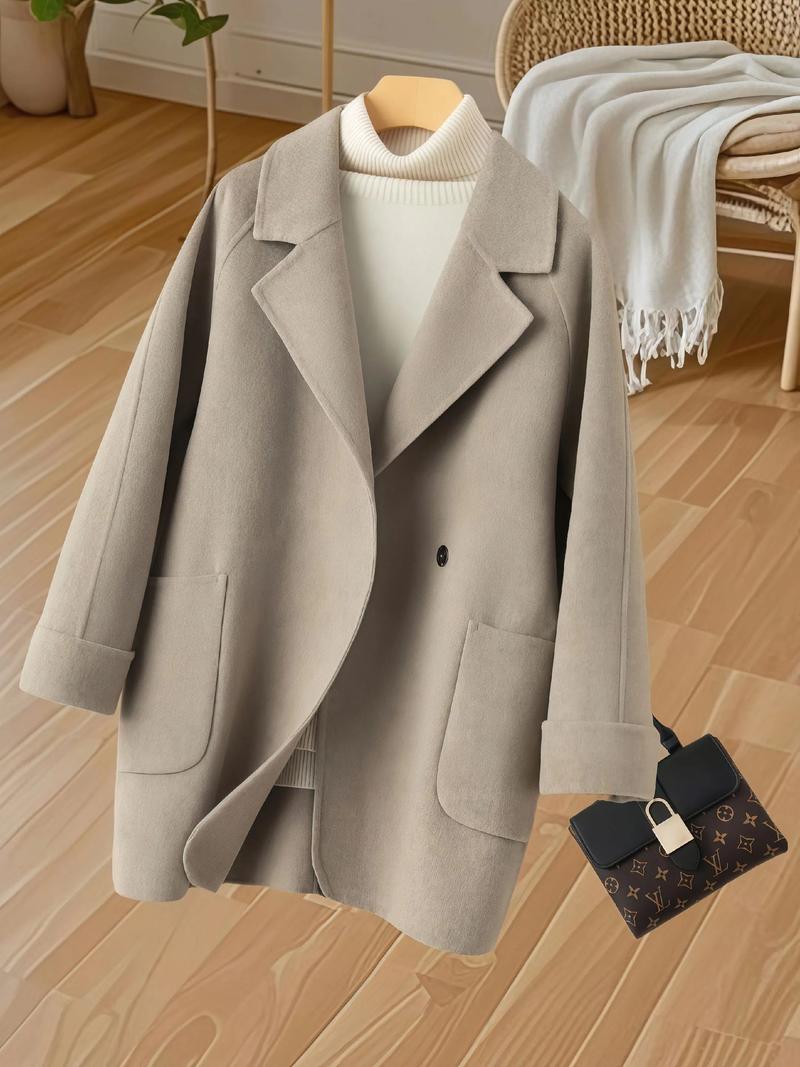 淘宝呢子外套女装图片，怎么选显瘦又好看？-图1