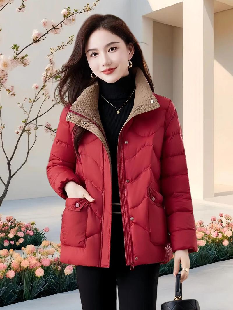 时尚棉衣外套女装，今年流行什么款式？-图2